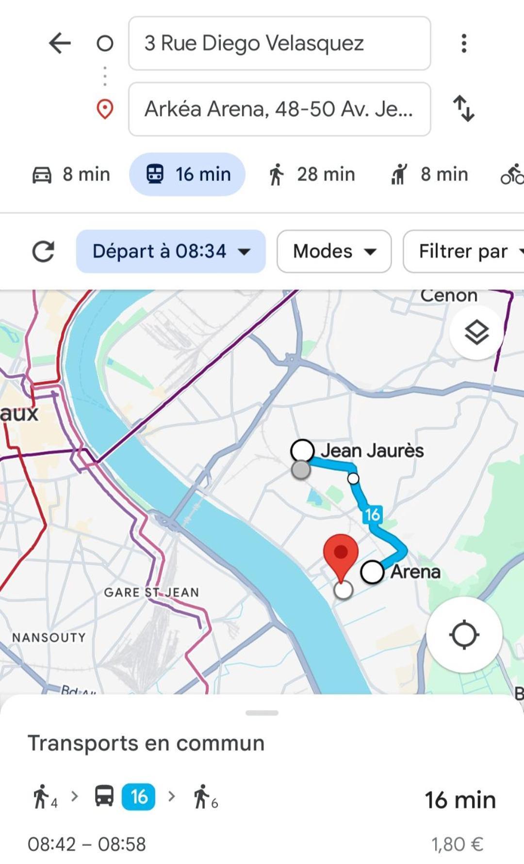 Appartement A Floirac Avec 2 Chambres, Un Parking Prive, Une Terrasse, A 5 Minutes En Voiture De L'Arkea Arena De Bordeaux Exteriér fotografie